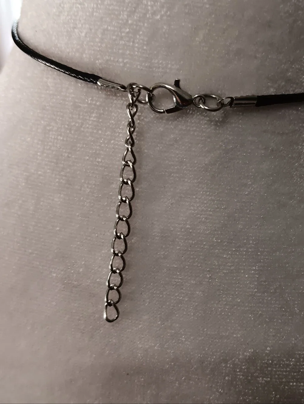 Enchanted Haunted Forest Blue Fantasy Pendant Necklace, Gothic Witchy Fairycore - Picture 5 of 9